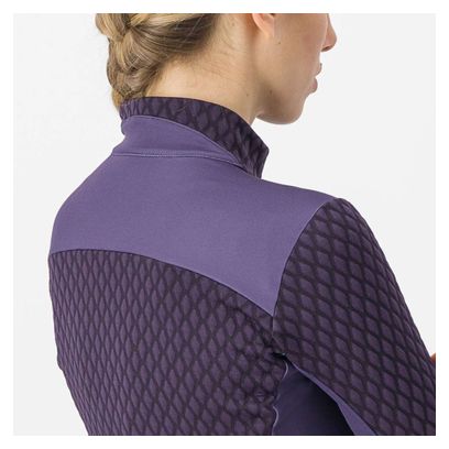 Castelli Sfida 2 Dames Paars Lange Mouw Jas
