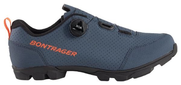 Zapatillas Bontrager Evoke Battleship Azul / Naranja