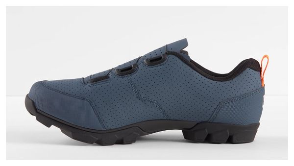 Scarpe Bontrager Evoke Battleship Blu / Arancione