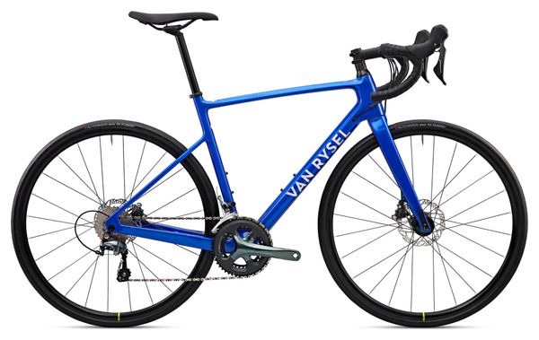 Bicicleta de Carretera Van Rysel NCR CF Shimano Tiagra 10V 700mm Azul 2023