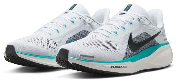 Nike Pegasus 41 Loopschoenen Wit/Blauw Heren