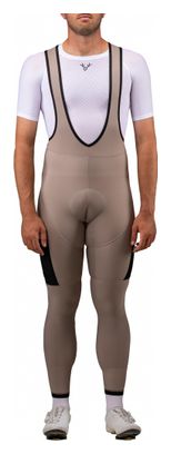 Lebram Off-Road Long Cargo Cycling Shorts, Brown