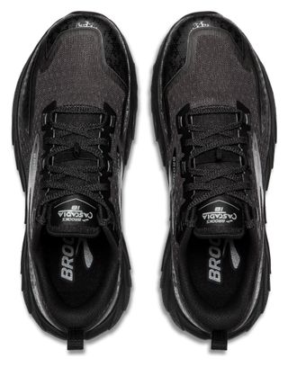 Zapatillas de trail Brooks Cascadia 18 para hombre, negras