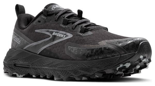 Zapatillas de trail Brooks Cascadia 18 para hombre, negras