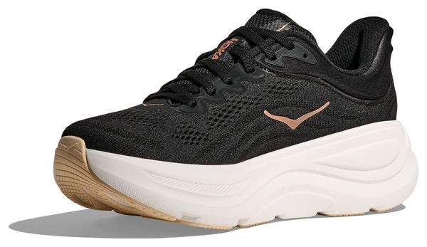 Hoka Bondi 9 Schwarz/Gold Damen Laufschuhe