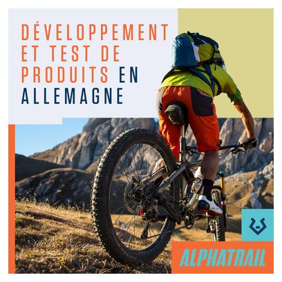 Alphatrail Chaîne Vélo 9V – 116 maillons  compatible Shimano/SRAM/KMC