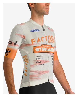 Maillot Cyclisme Castelli - Taille L - Noir/Rouge - Manches Courtes - Occasion