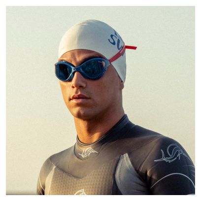 BuddySwim OzeanX Occhiali da nuoto Blu-Rosso/Blu a specchio