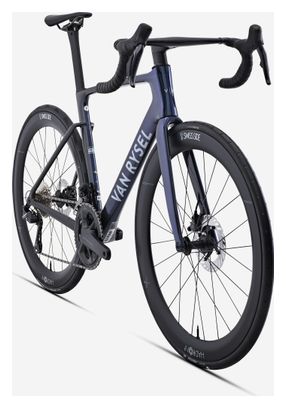 Van Rysel RCR-R Pro Combo Road Bike (Deda x Van Rysel, Shimano Ultegra Di2 12-speed, 700 mm, Blue/Black)