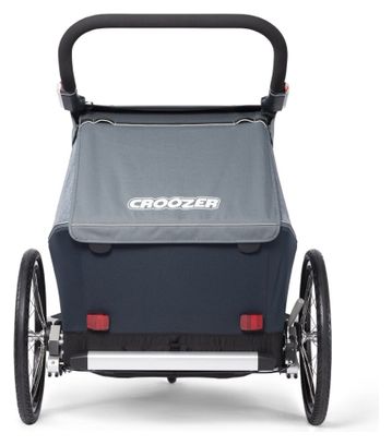 Croozer Vaaya 2 Remolque para niños Graphite Blue