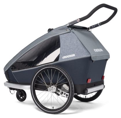 Croozer Vaaya 2 Remolque para niños Graphite Blue