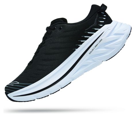 Women's Hoka One One Bondi X Black White Running Shoes