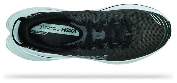 Chaussures de Running Hoka One One Bondi X Noir Blanc Femme