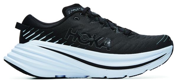Women's Hoka One One Bondi X Black White Running Shoes