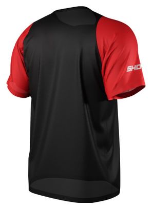 Shot Neo Defender Short Sleeve Jersey Black / Red