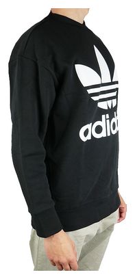 Adidas Originals Trefoil Over Crew CW1236  Homme  Noir  Sweat-shirt