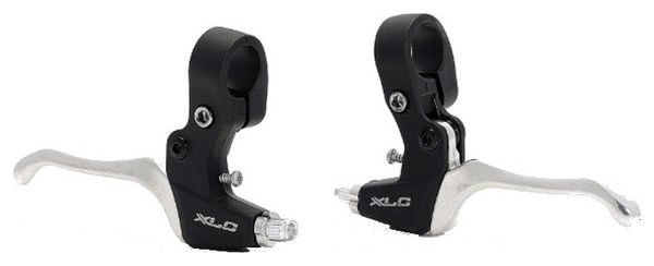 Coppia leve freno XLC BL-C01 nero argento