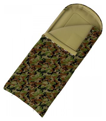 Sac de couchage Husky Matelassé Gizmo Army 20 -5°C 220 x 90 cm - Vert armée