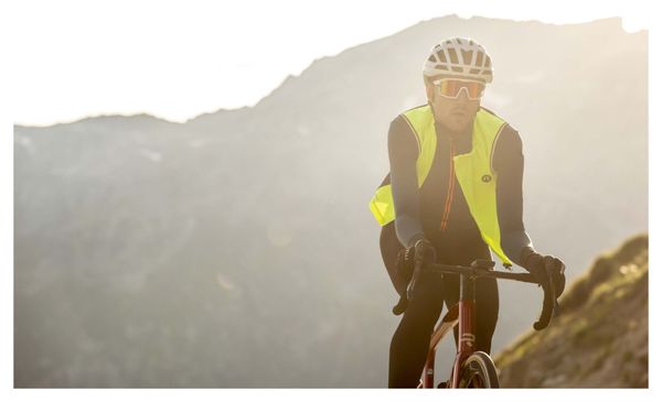 Gilet Coupe-Vent Velo Rogelli Essential - Homme - Fluor