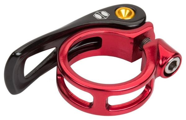 Box Helix Seat clamp with quick release Red
