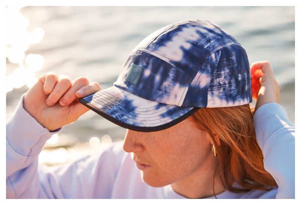 Unisex Buff 5 Panel Go Cap Blue