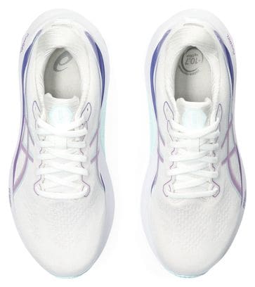 Chaussures de Running Asics Gel Kayano 30 Blanc Violet Femme