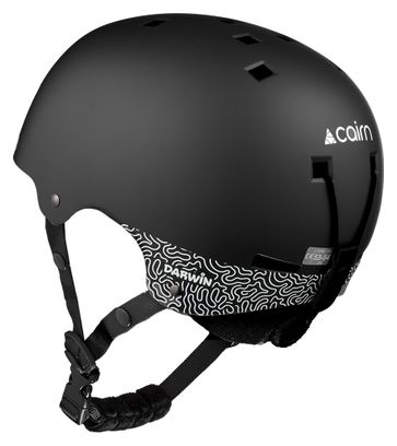 Cairn Darwin Matte Black Helmet for Children