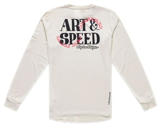 Maglia a maniche lunghe Troy Lee Designs Ruckus Ride Grigio