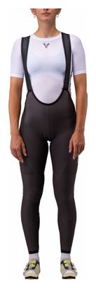 Pantaloncini da ciclismo lunghi da donna Lebram Race marroni