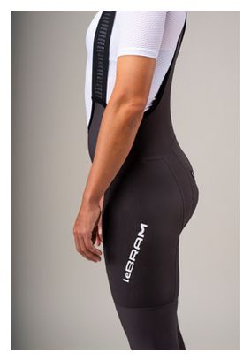 Pantaloncini da ciclismo lunghi da donna Lebram Race marroni