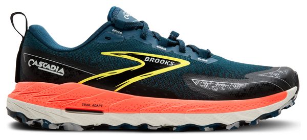 Zapatillas de trail Brooks Cascadia 18 para hombre Azul/Rojo