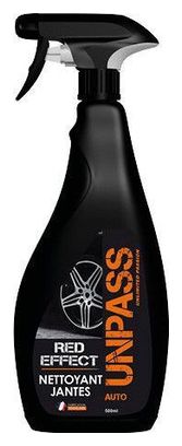 RED EFFECT NETTOYANT JANTES VOITURE UNPASS 500 ml.
