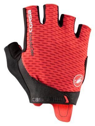 Guantes Castelli Rosso Corsa Pro V Rojo