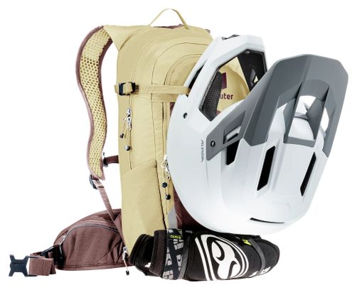 Mochila de mujer Deuter Compact Backpack 12+3 SL Beige/Morado