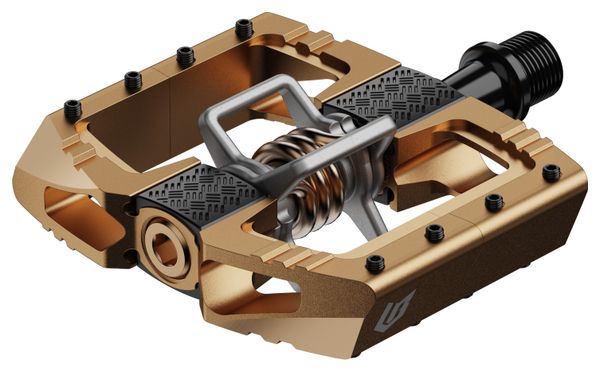 Coppia di pedali in bronzo Crankbrothers Mallet DH Loic Bruni Signature Edition