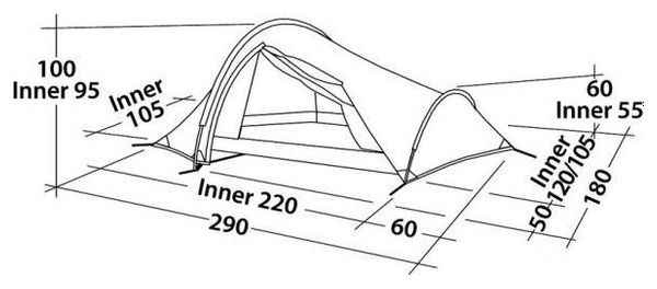 Tente de randonnée Robens Challenger 2