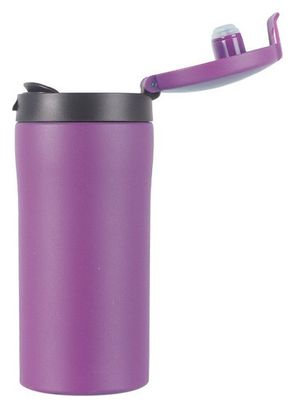 Lifeventure Flip-Top Matte Purple Insulated Mug