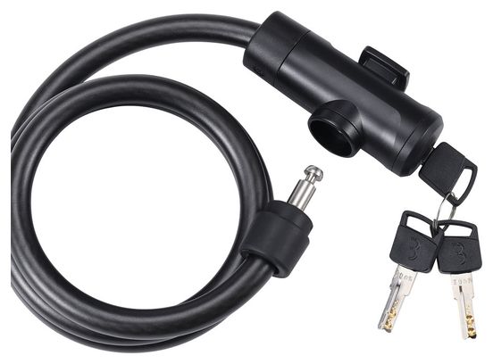BBB KeyGuard Cavo di sicurezza 12x1200 mm Nero