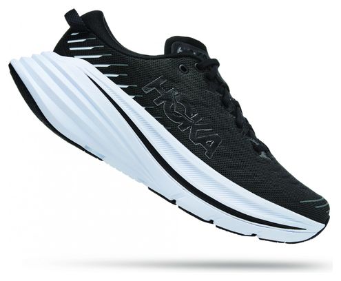 Hoka One One Bondi X White Black Running Shoes