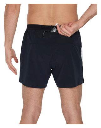 Pantaloncini 2 in 1 Saxx Race Pace Nero da uomo