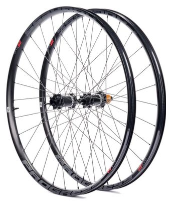 Paire de roues Progress EVO 29” | 15x100/12x142 mm | 6 Trous | Shimano Microspline