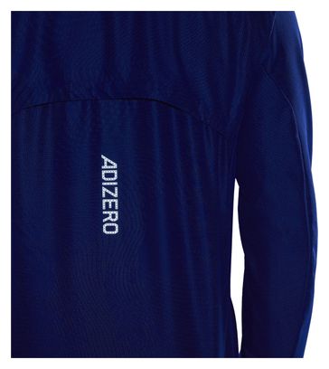 adidas running Adizero waterproof jacket Blue