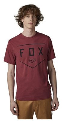T-Shirt Technique Fox Shield Scar Rouge