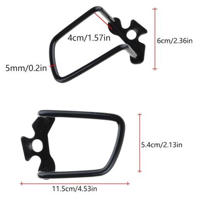 Protection de dérailleur arrière - Garde anti-choc pour vélo route et VTT