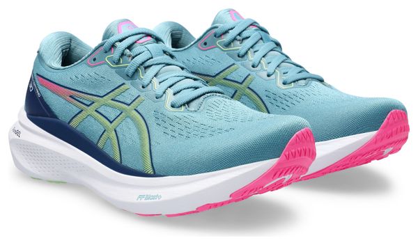 Asics Gel Kayano 30 Laufschuhe Blau Grün Rosa Damen