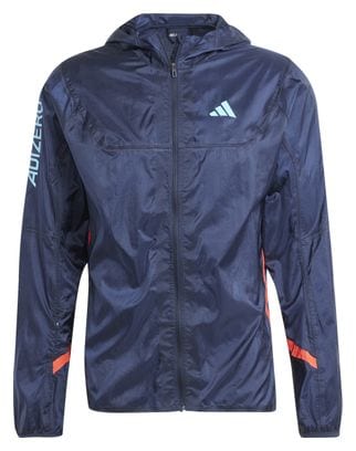 adidas Performance adizero waterproof jacket Blue