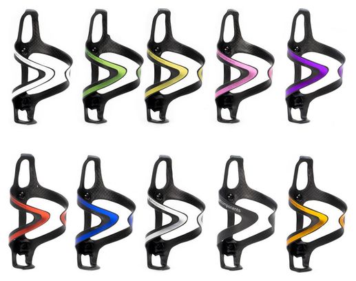 Porte-Bidon JRC Components Kaze Carbon Rose Brillant