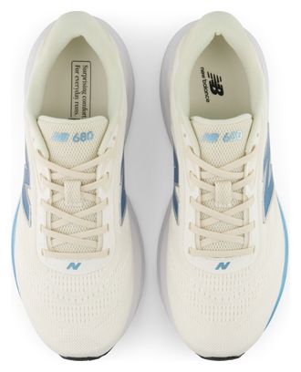 Chaussures Running New Balance Fresh Foam 680 v9 Blanc/Bleu Femme