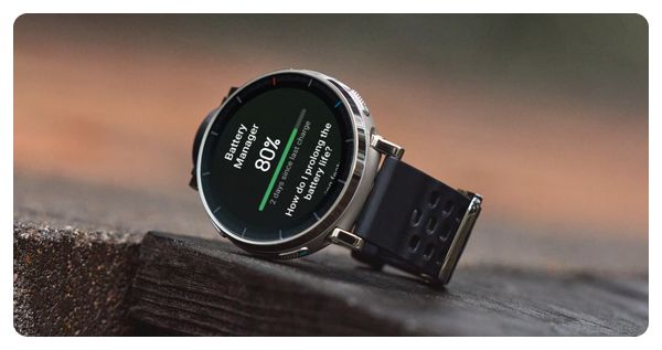Reloj GPS Amazfit Active 3 Premium Apex Negro/Plata