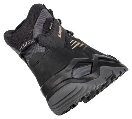 Lowa Renegade Evo Gore-Tex Mid Hiking Shoes Black